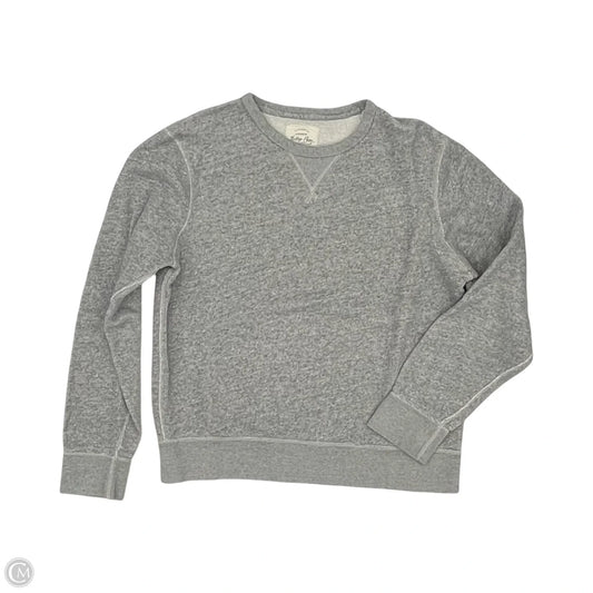 Sweatshirt Crewneck By J. Crew In Grey, Size: M