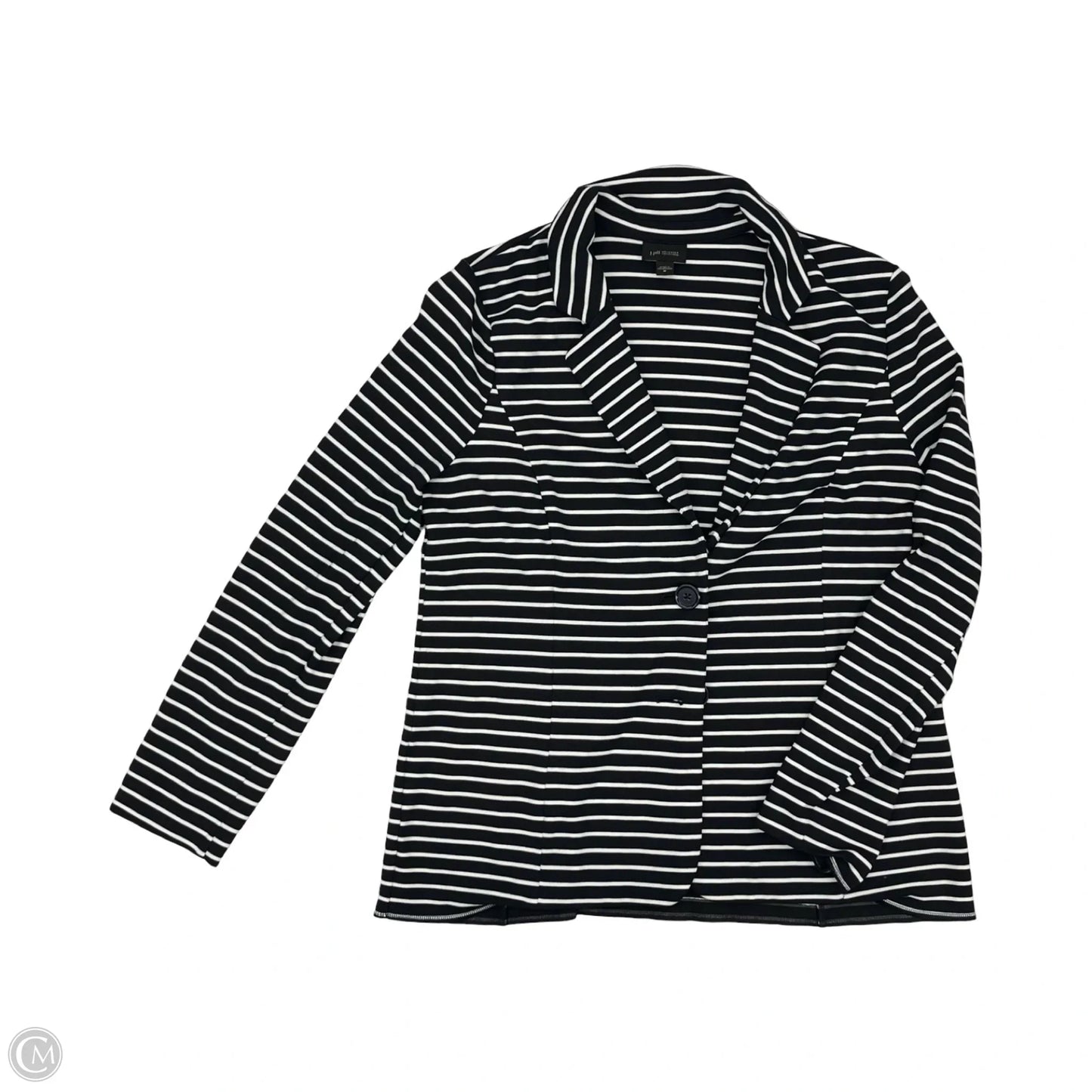 Blazer By J. Jill In Blue & White, Size: M