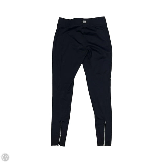 Athletic Leggings By Fila In Black, Size: S