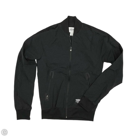 Athletic Jacket By Adidas In Black, Size: S