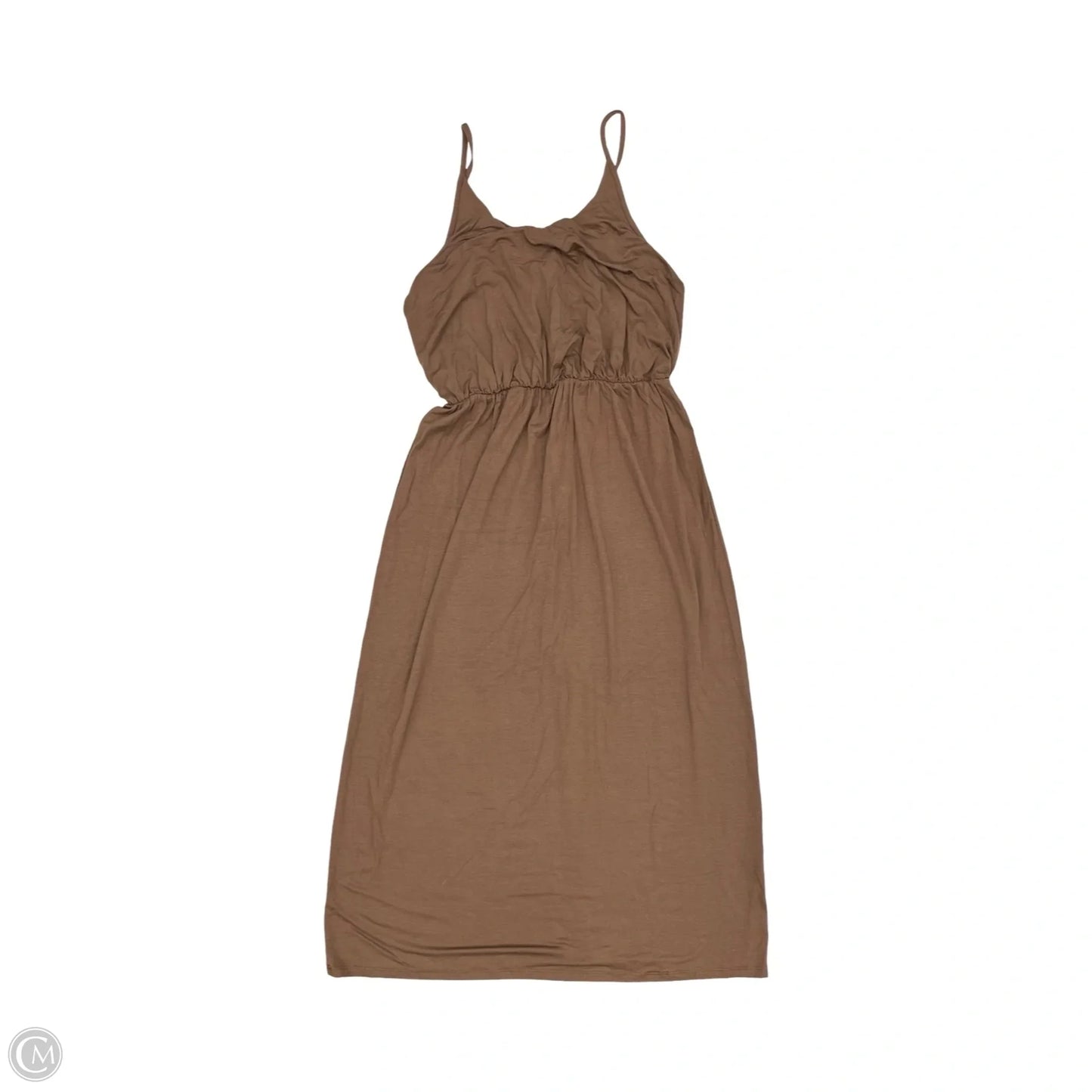 Dress Casual Maxi By Olivia Rae In Brown, Size: S