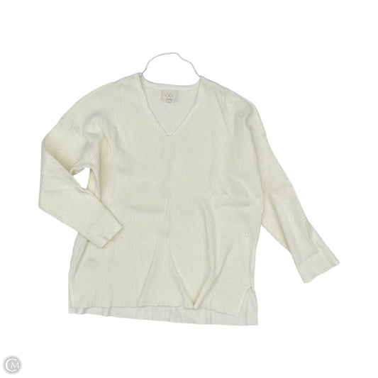 Sweater By Thread And Supply In Cream, Size: 3x