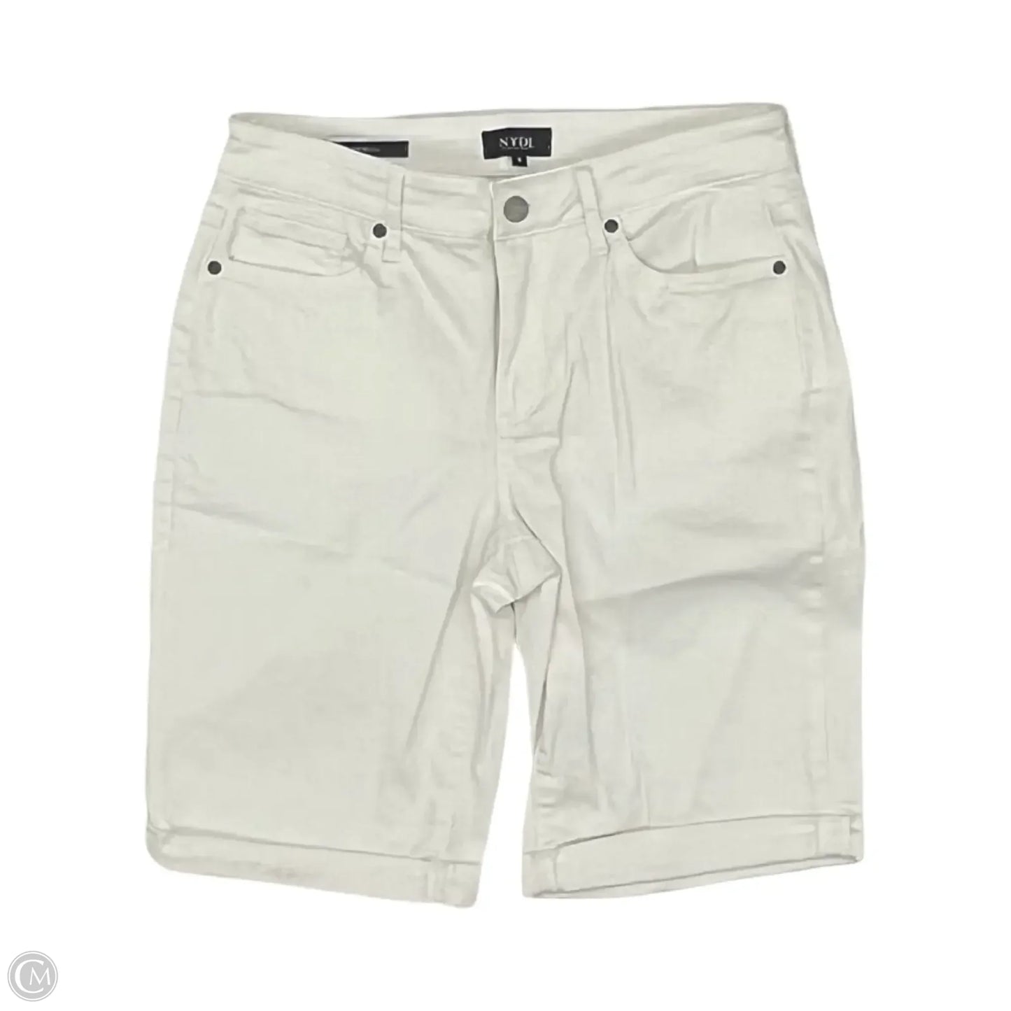 Shorts By Not Your Daughters Jeans In White Denim, Size: 8
