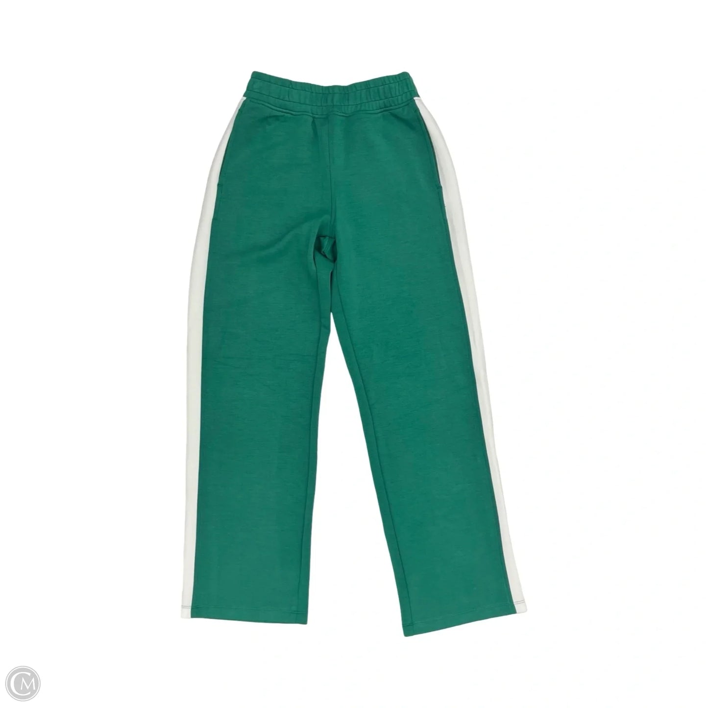 Athletic Pants By Rae Mode In Green & White, Size: S