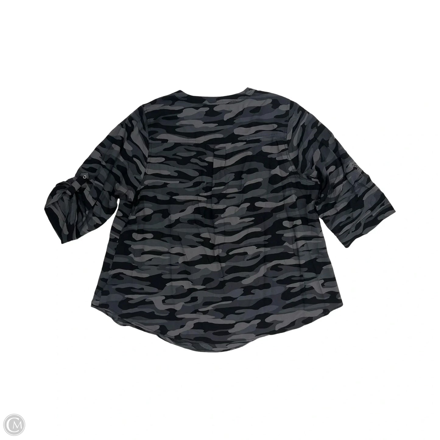 Blouse Short Sleeve By Torrid In Camouflage Print, Size: 3x