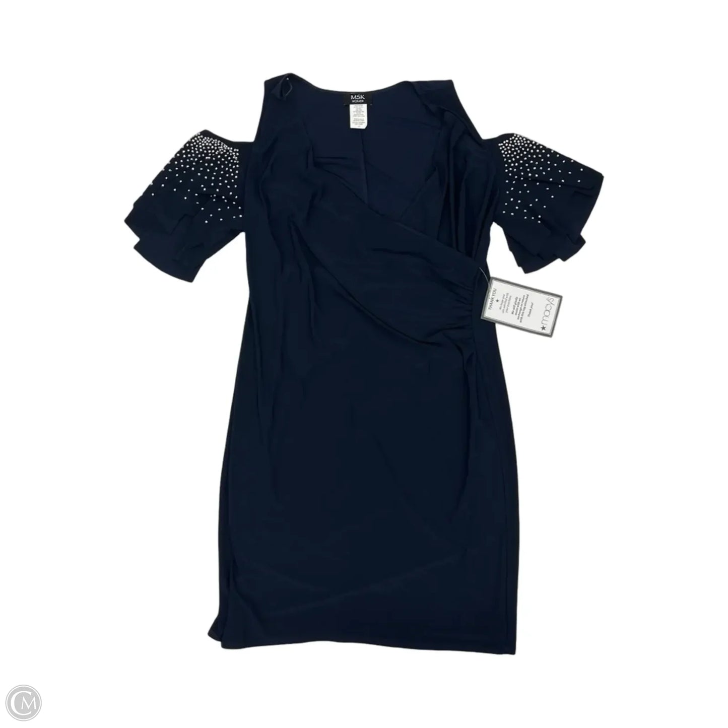 Dress Party Short By Msk In Navy, Size: 1x