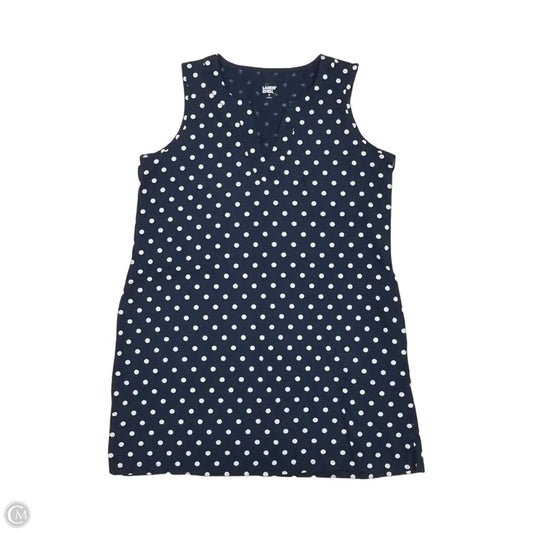 Dress Casual Short By Lands End In Blue & White, Size: Xl