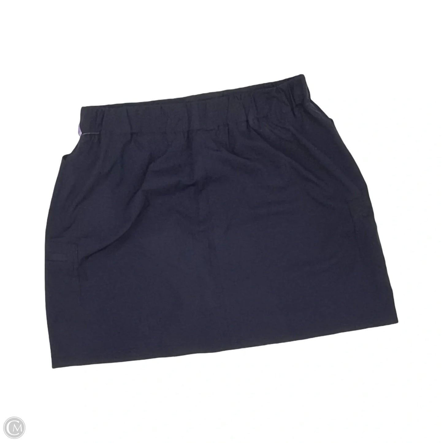 Skort By Clothes Mentor In Navy, Size: Xl