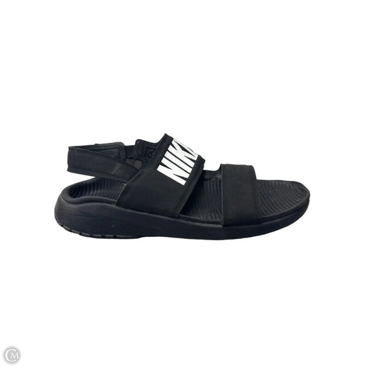 Sandals Sport By Nike In Black & White, Size: 8