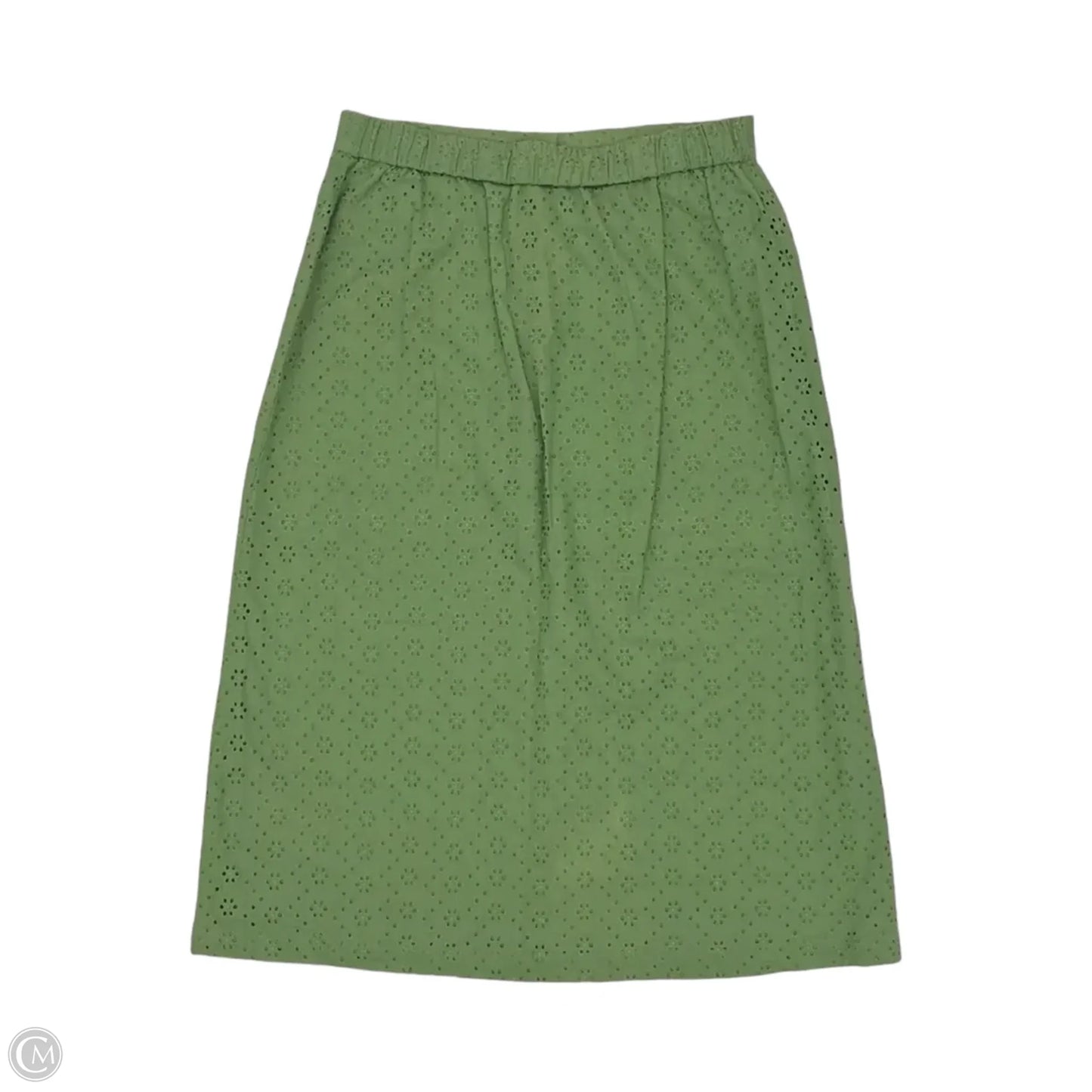 Skirt Midi By Clothes Mentor In Green, Size: S