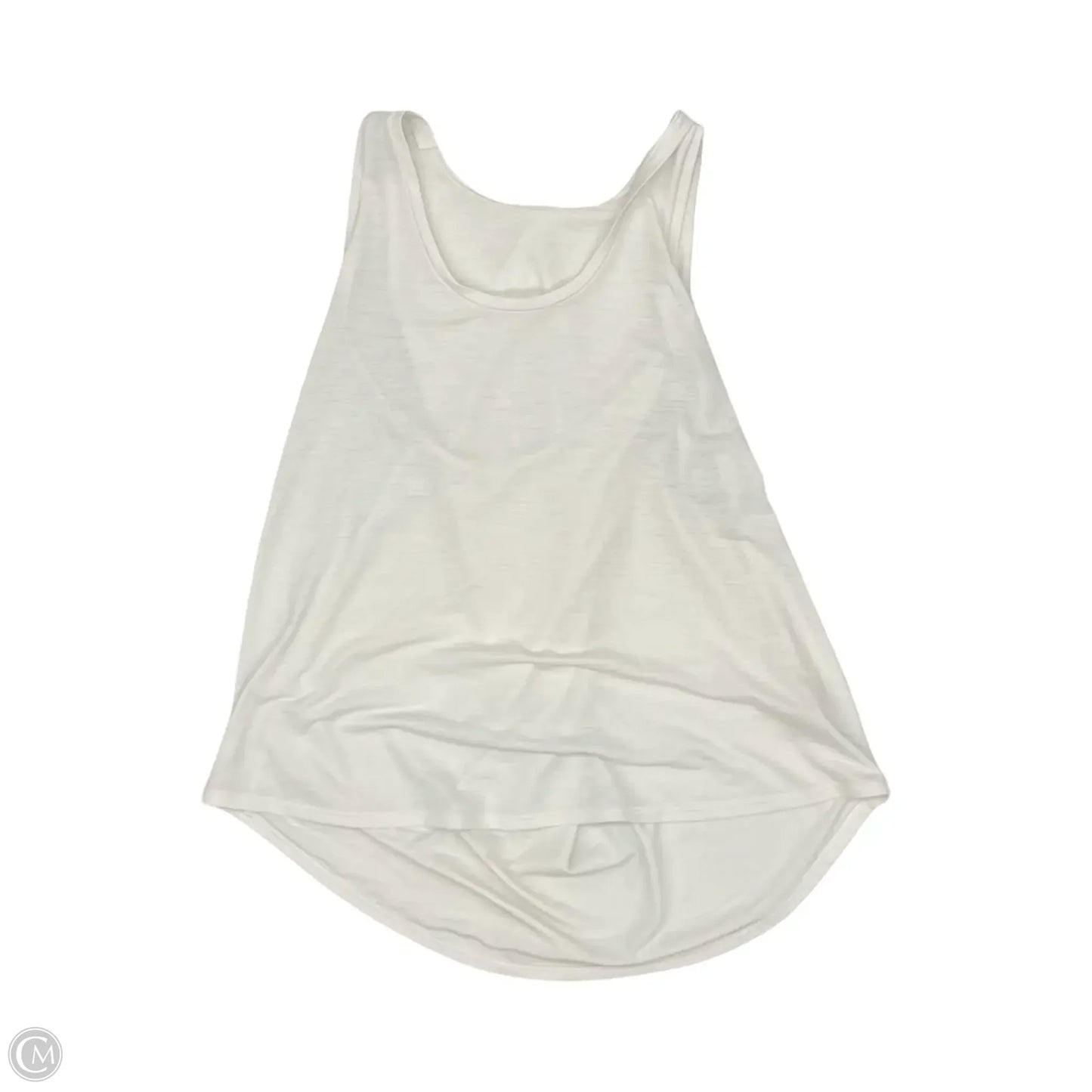 Athletic Tank Top By Calia In White, Size: L