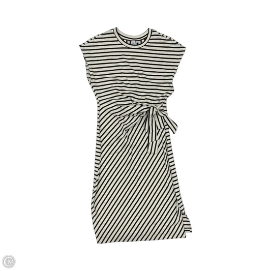 Dress Party Midi By Grace + Karma In Black & Cream, Size: S