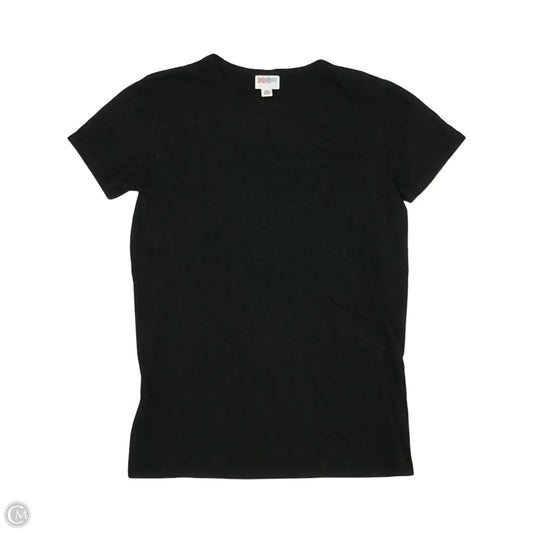 Top Short Sleeve Basic By Lularoe In Black, Size: Xs