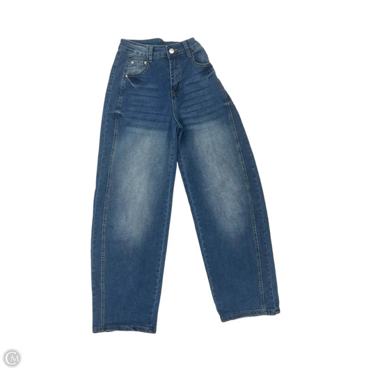 Jeans Wide Leg By Clothes Mentor In Blue Denim, Size: M
