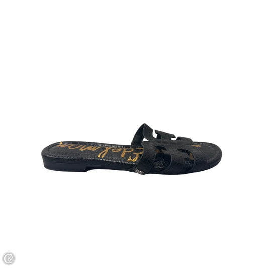 Sandals Flats By Sam Edelman In Black, Size: 6.5