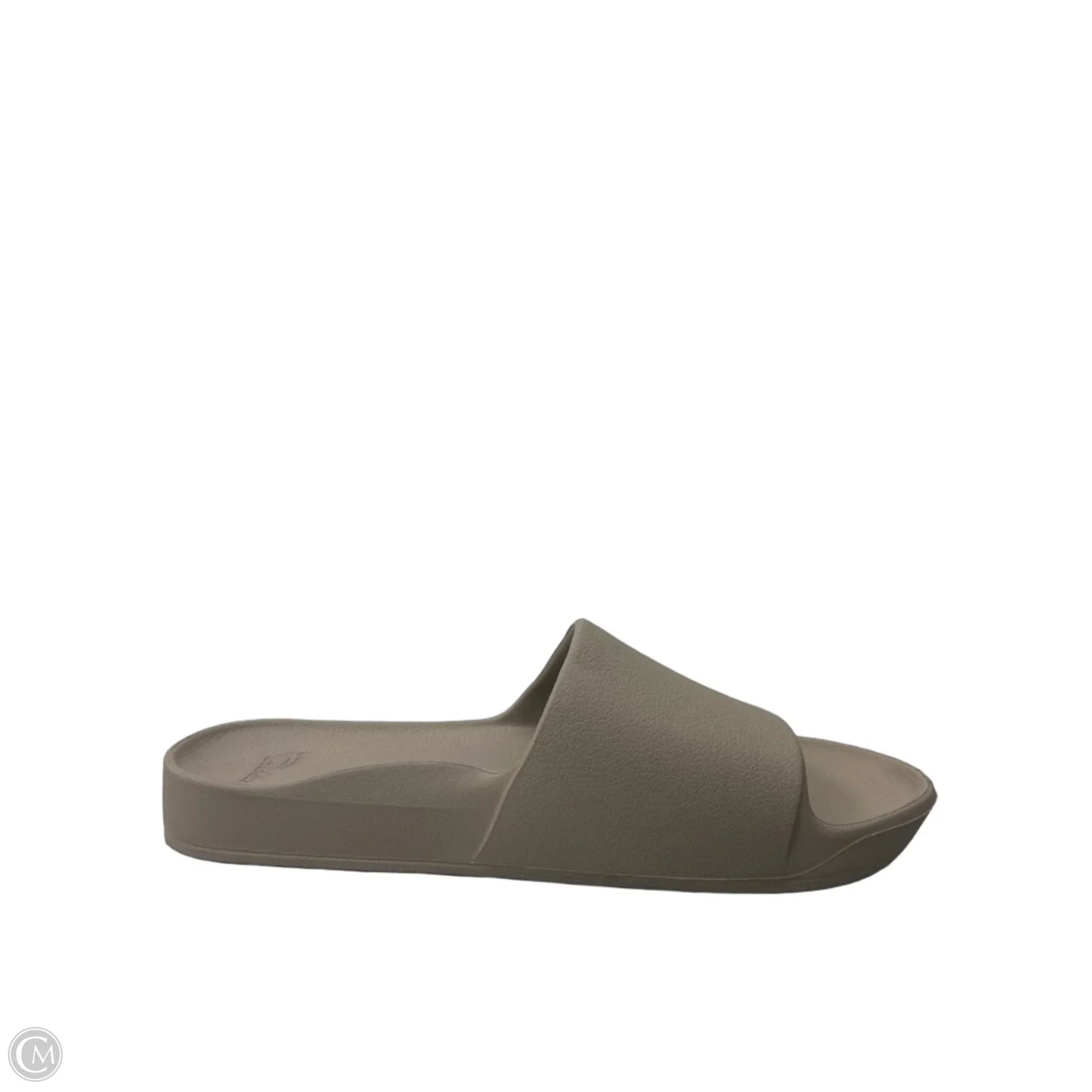 Sandals Flats By Clothes Mentor In Tan, Size: 8