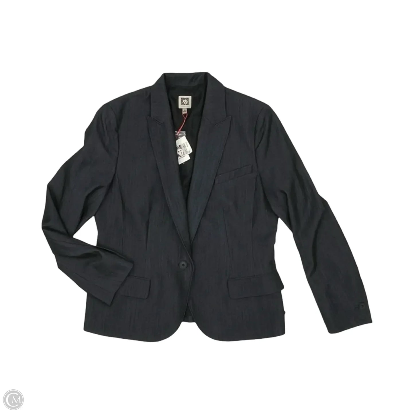 Blazer By Anne Klein In Blue, Size: 12