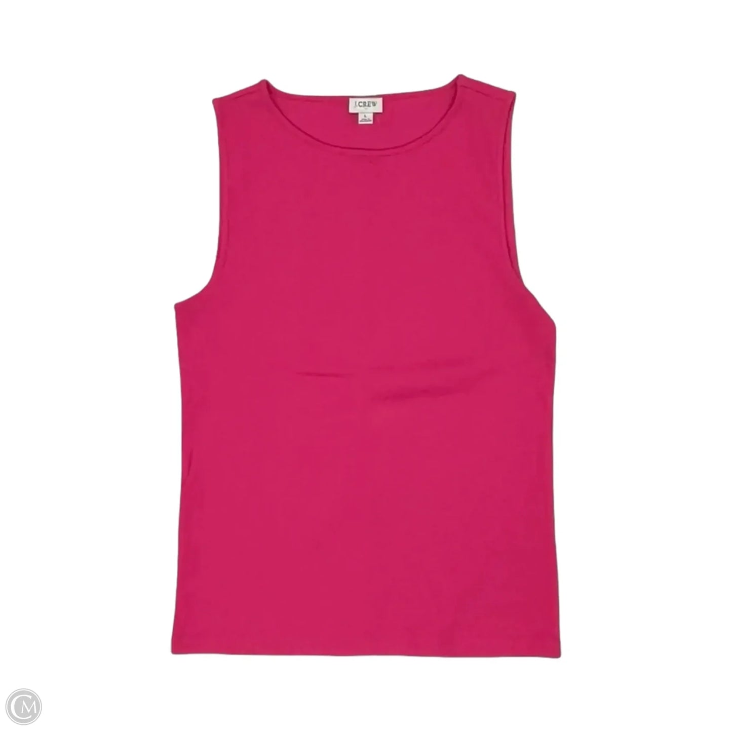 Top Sleeveless Basic By J. Crew In Pink, Size: L