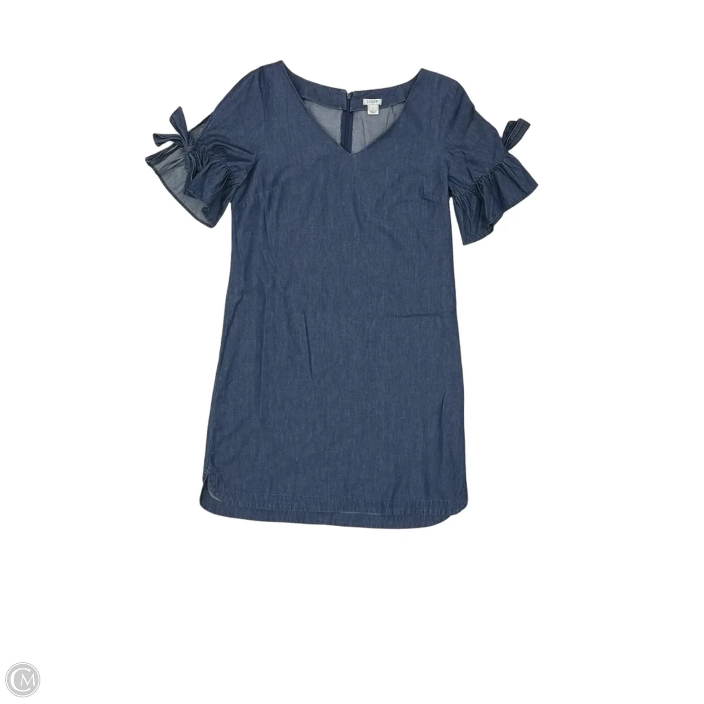Dress Casual Short By J. Crew In Blue Denim, Size: S