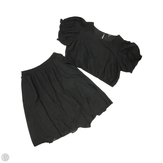 Skirt Set 2pc By Torrid In Black, Size: 3x