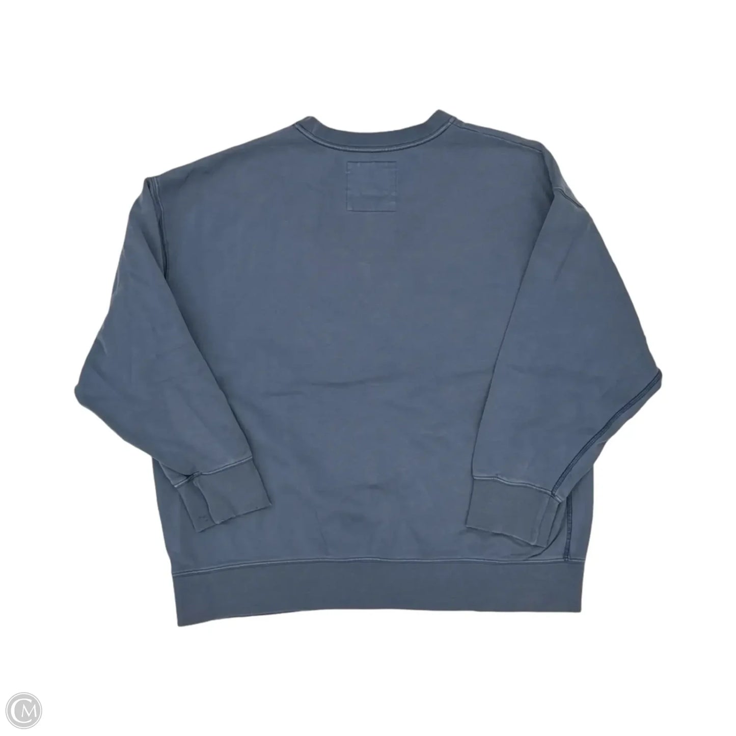 Sweatshirt Crewneck By American Eagle In Blue, Size: L