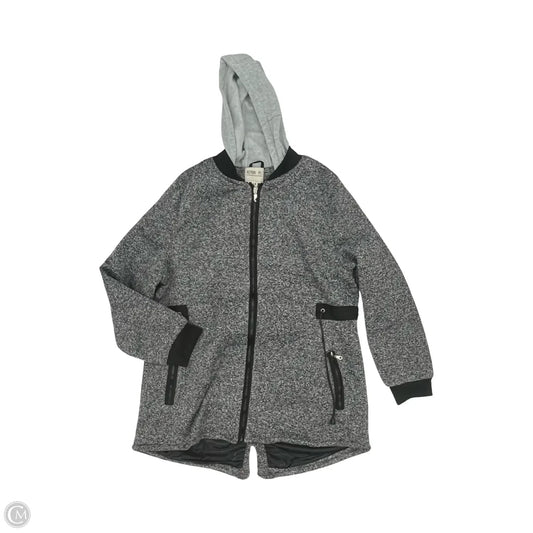 Jacket Other By Clothes Mentor In Black & Grey, Size: 1x