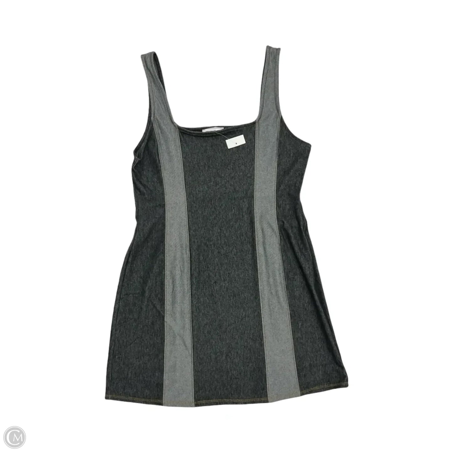 Dress Casual Short By Moa Moa In Grey, Size: Xl