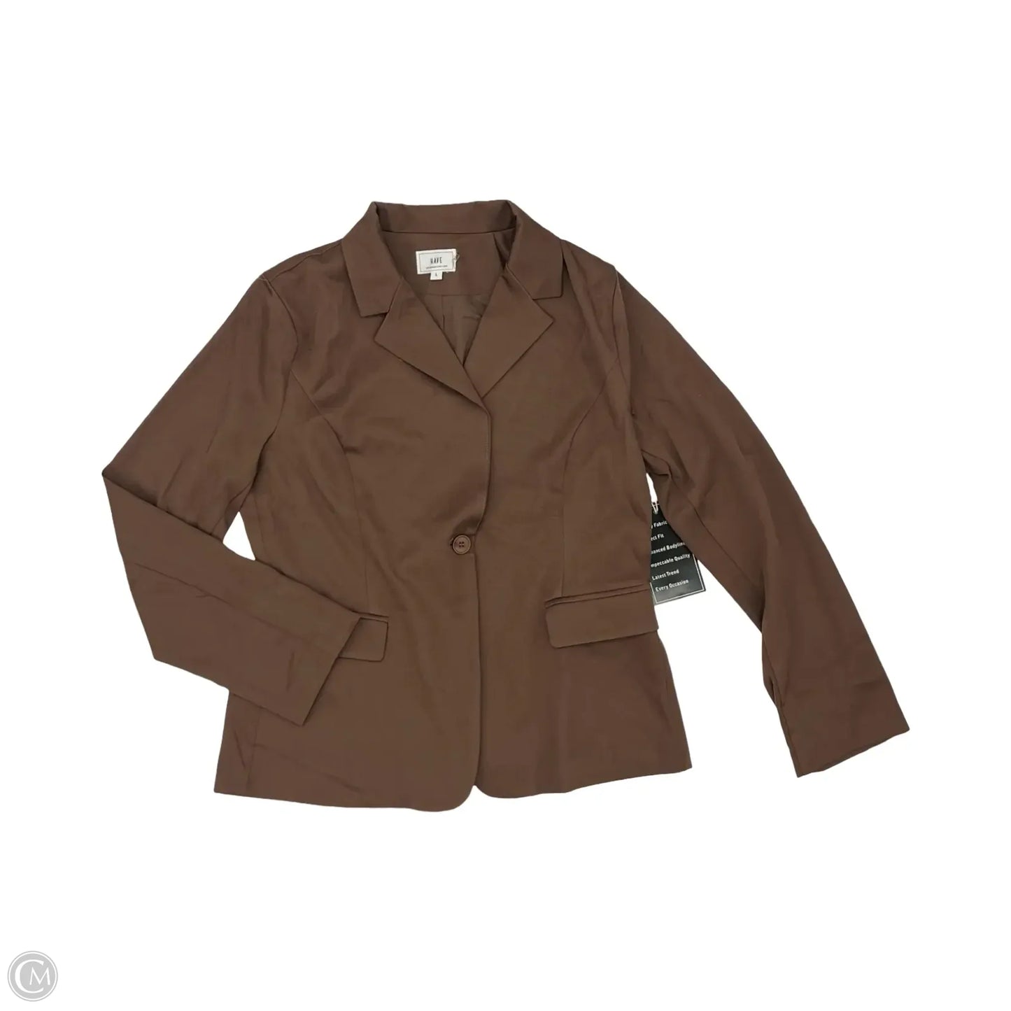Blazer By Have In Brown, Size: L