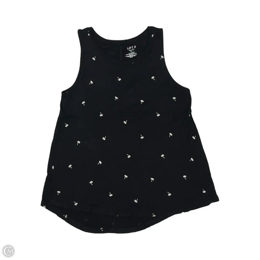 Tank Top By Apt 9 In Black, Size: M