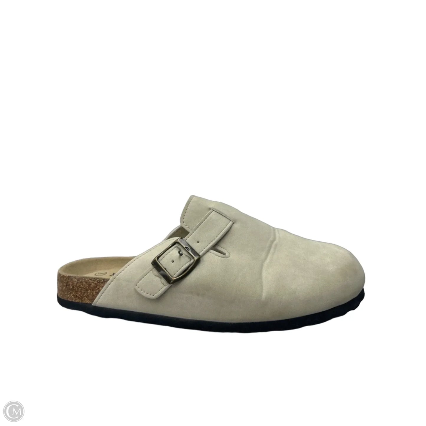 Shoes Flats By Clothes Mentor In Cream, Size: 9