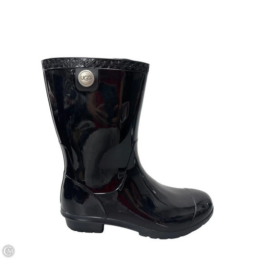 Boots Designer By Ugg In Black, Size: 8
