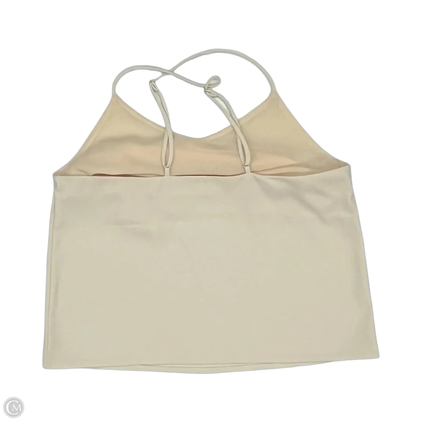 Blouse Sleeveless By Mod Ref In Cream, Size: L
