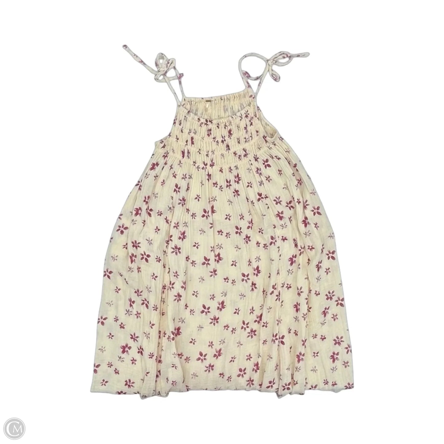 Dress Party Midi By Free People In Cream & Purple, Size: Xs