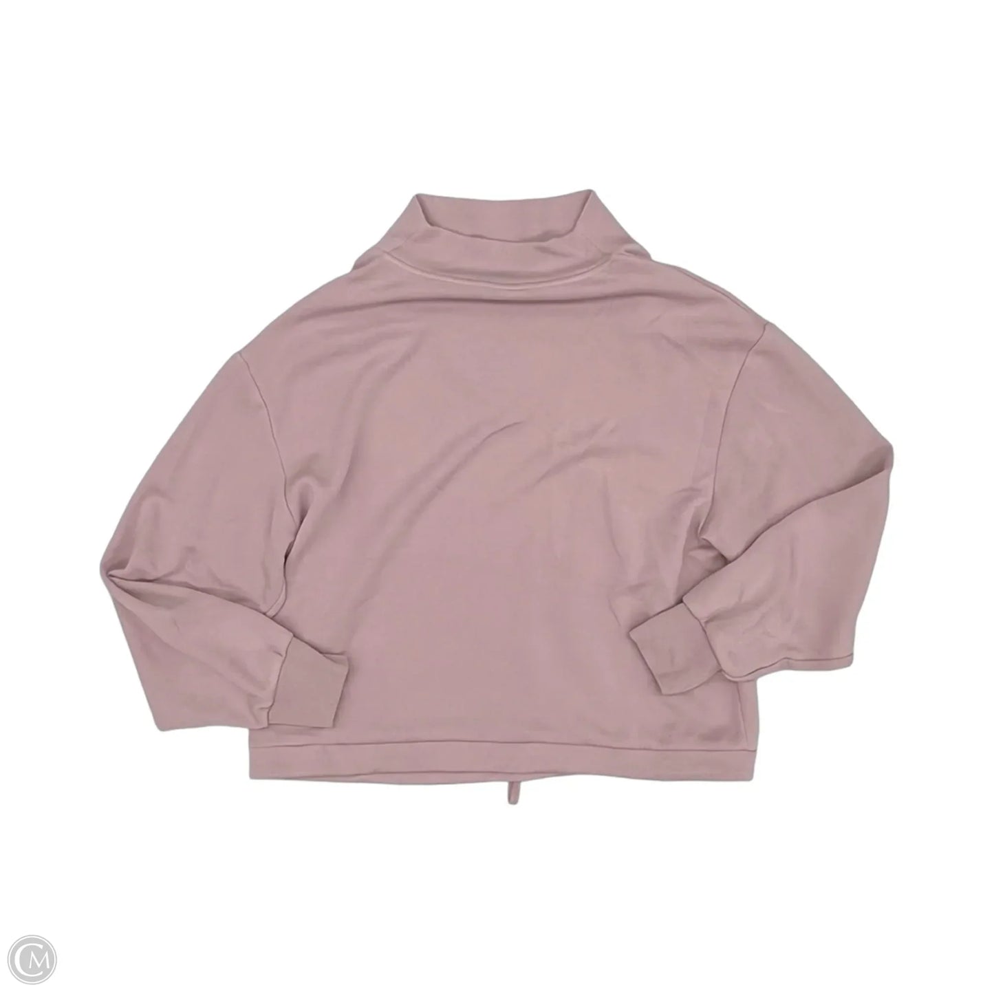 Sweatshirt Collar By Varley In Pink, Size: M