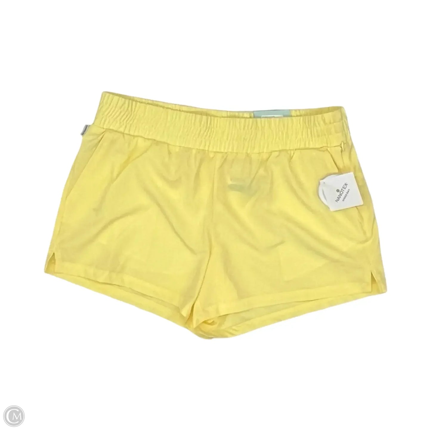Athletic Shorts By Magellan In Yellow, Size: L