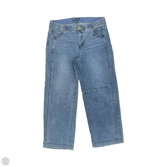 Jeans Wide Leg By Democracy In Blue Denim, Size: 16