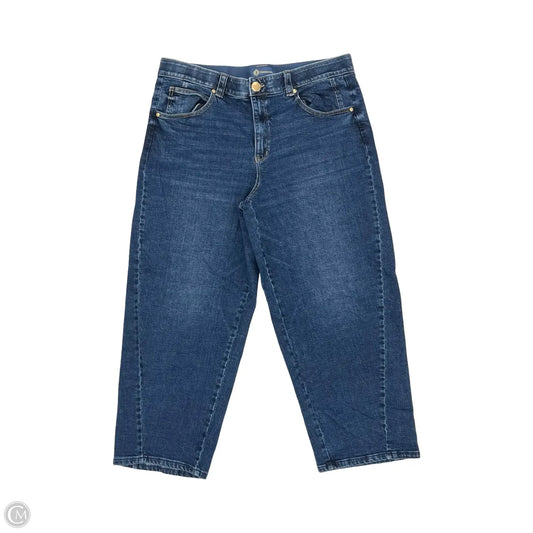 Jeans Straight By Democracy In Blue Denim, Size: 16