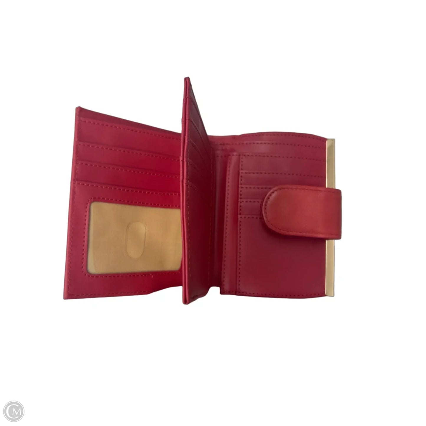 Wallet Leather By Clothes Mentor, Size: Medium