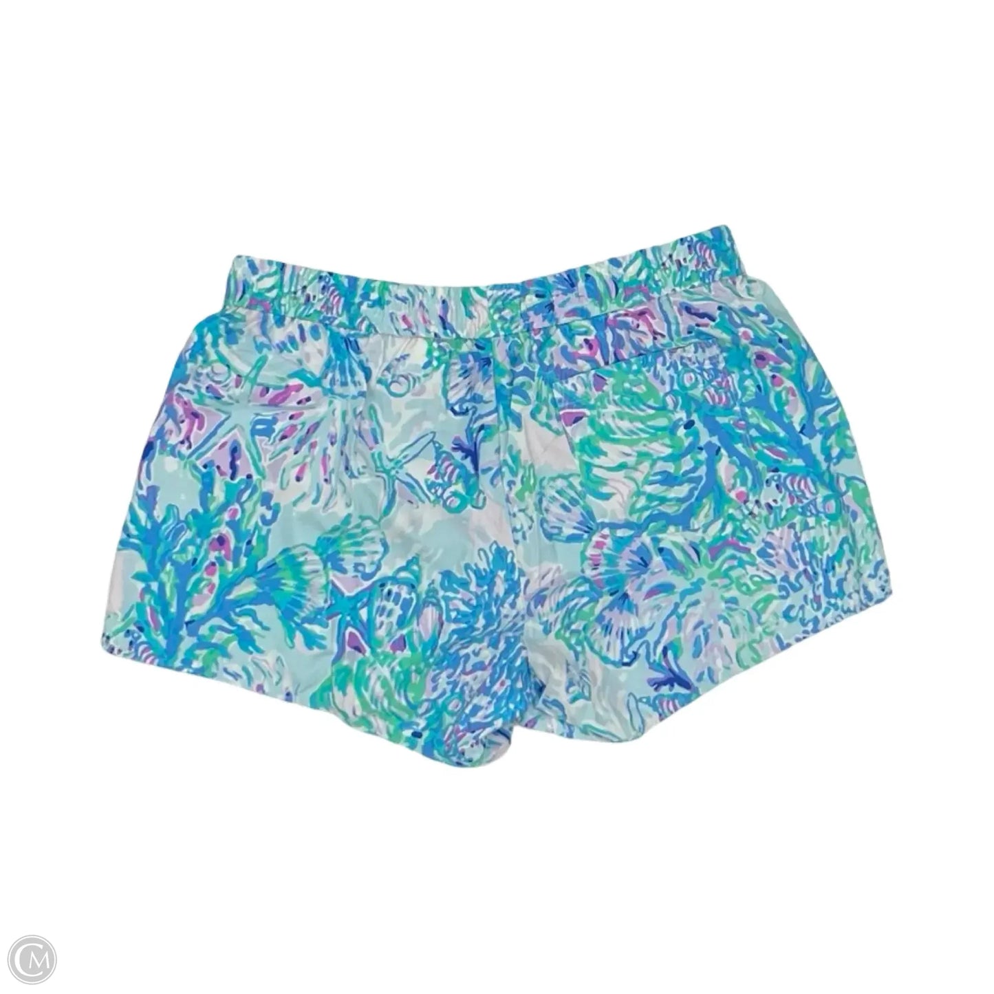 Shorts Designer By Lilly Pulitzer In Blue & Pink, Size: M