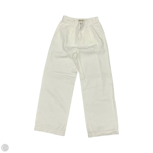 Pants Wide Leg By Madewell In Cream, Size: 2