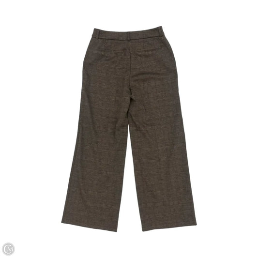 Pants Wide Leg By Simply Vera In Brown, Size: 8