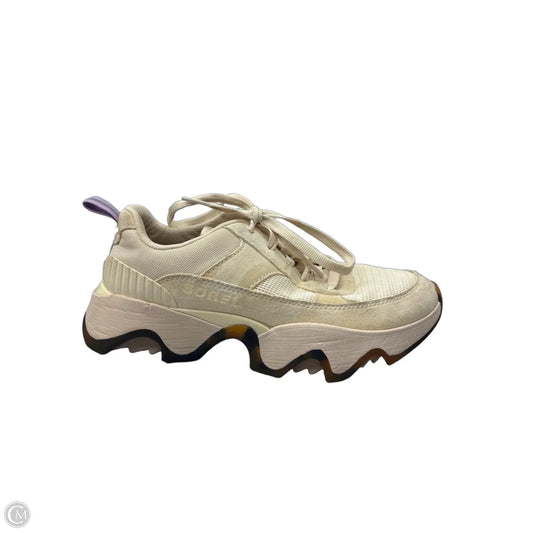 Shoes Sneakers By Sorel In Cream, Size: 7.5