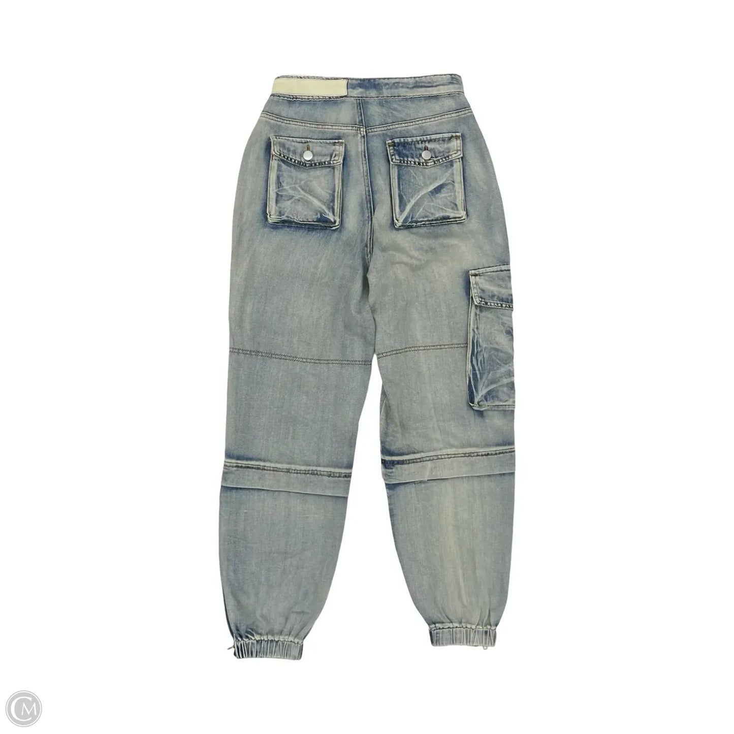Pants Joggers By Pol In Blue Denim, Size: S