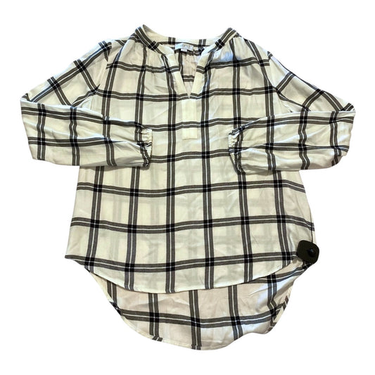Top Ls By Loft In Black & White, Size:S