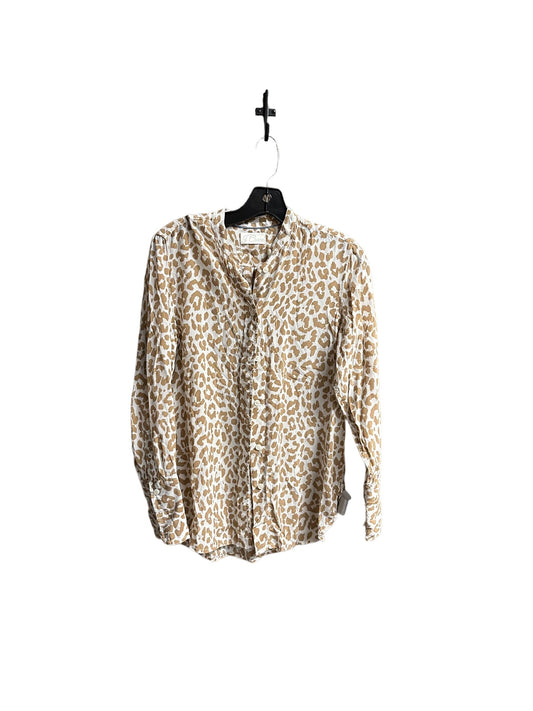 Top Long Sleeve By J. Crew In Animal Print, Size: Xs