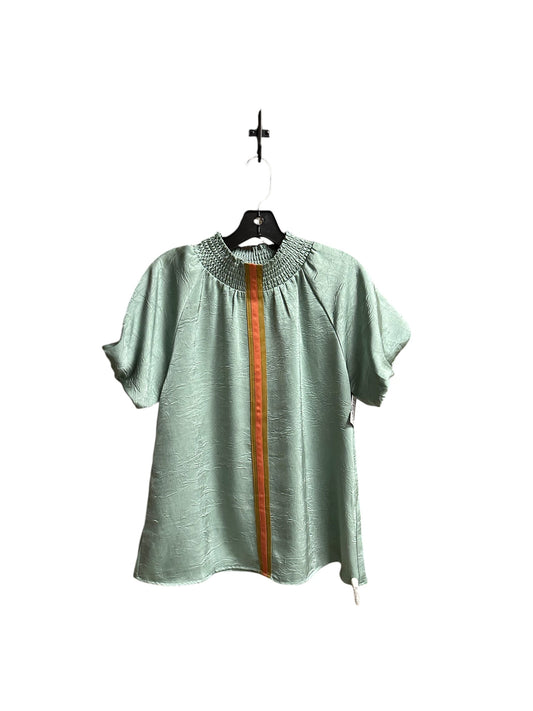 Top Short Sleeve By Thml In Green, Size: S