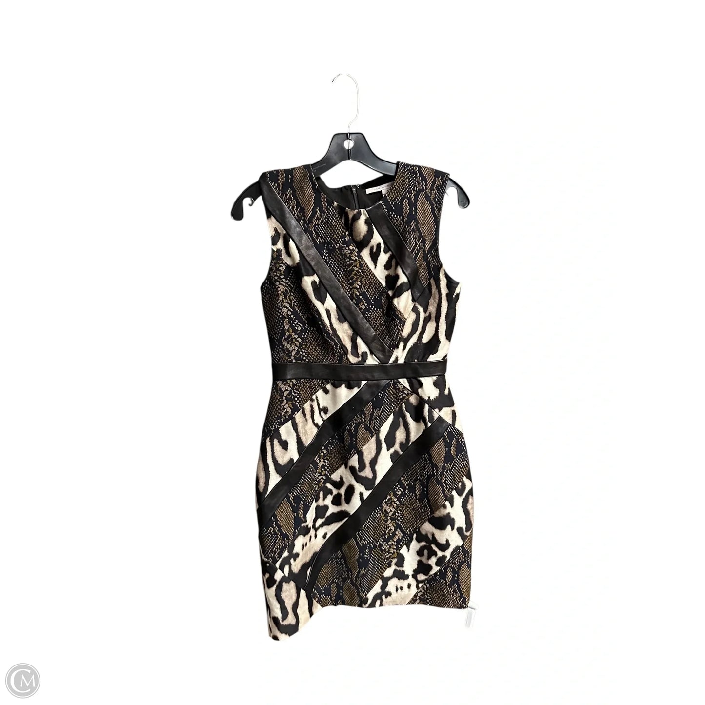 Dress Designer By Diane Von Furstenberg In Animal Print, Size: Xs