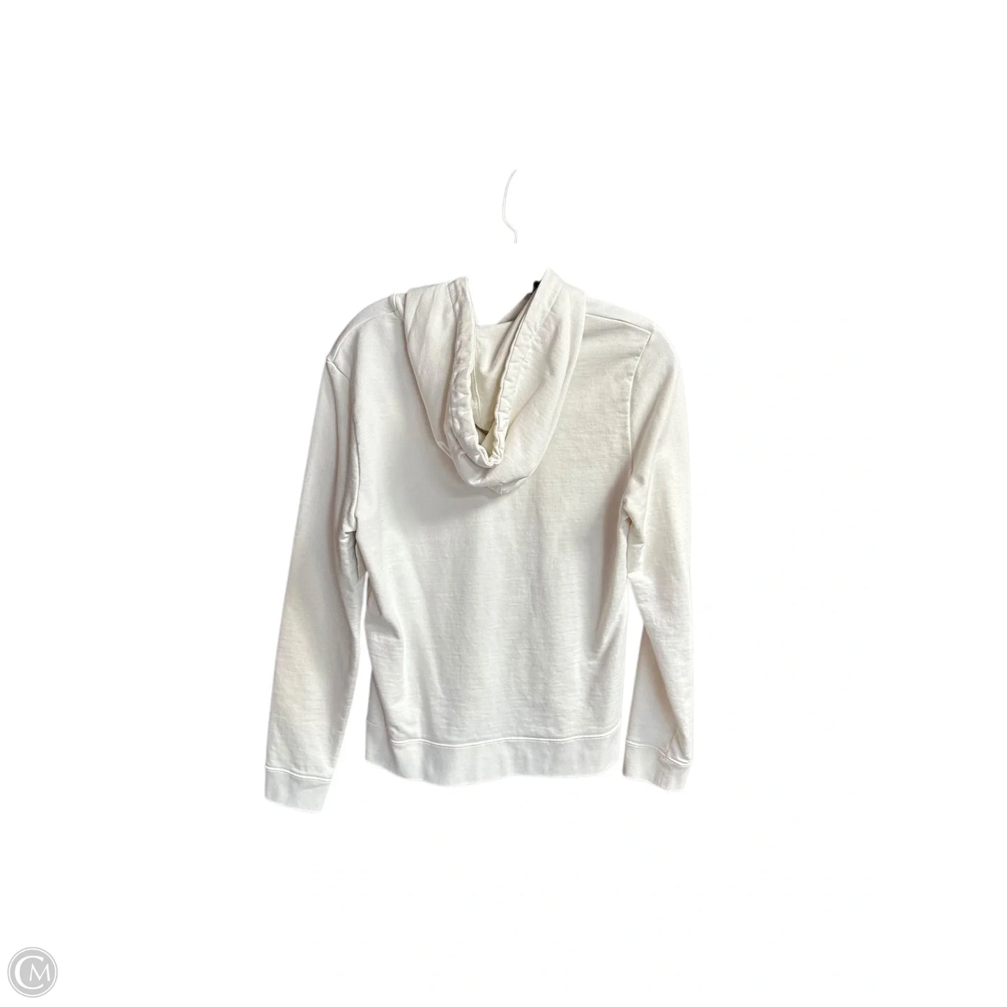 Sweatshirt Designer By Tory Burch In Ivory, Size: L