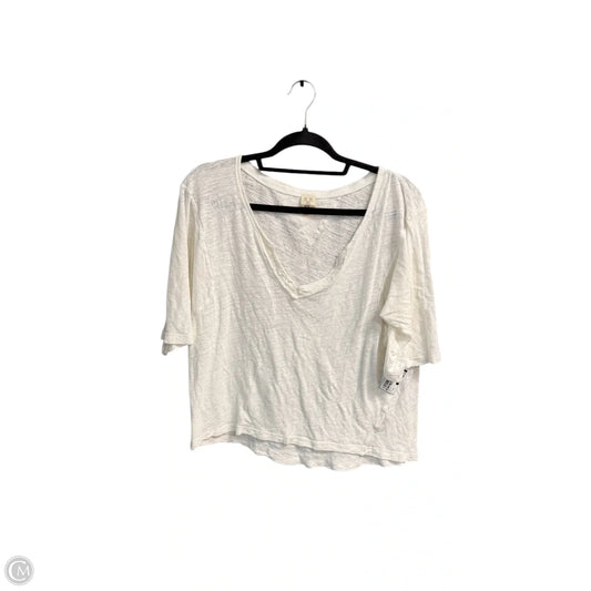 Top Short Sleeve Basic By We The Free In White, Size: Xs