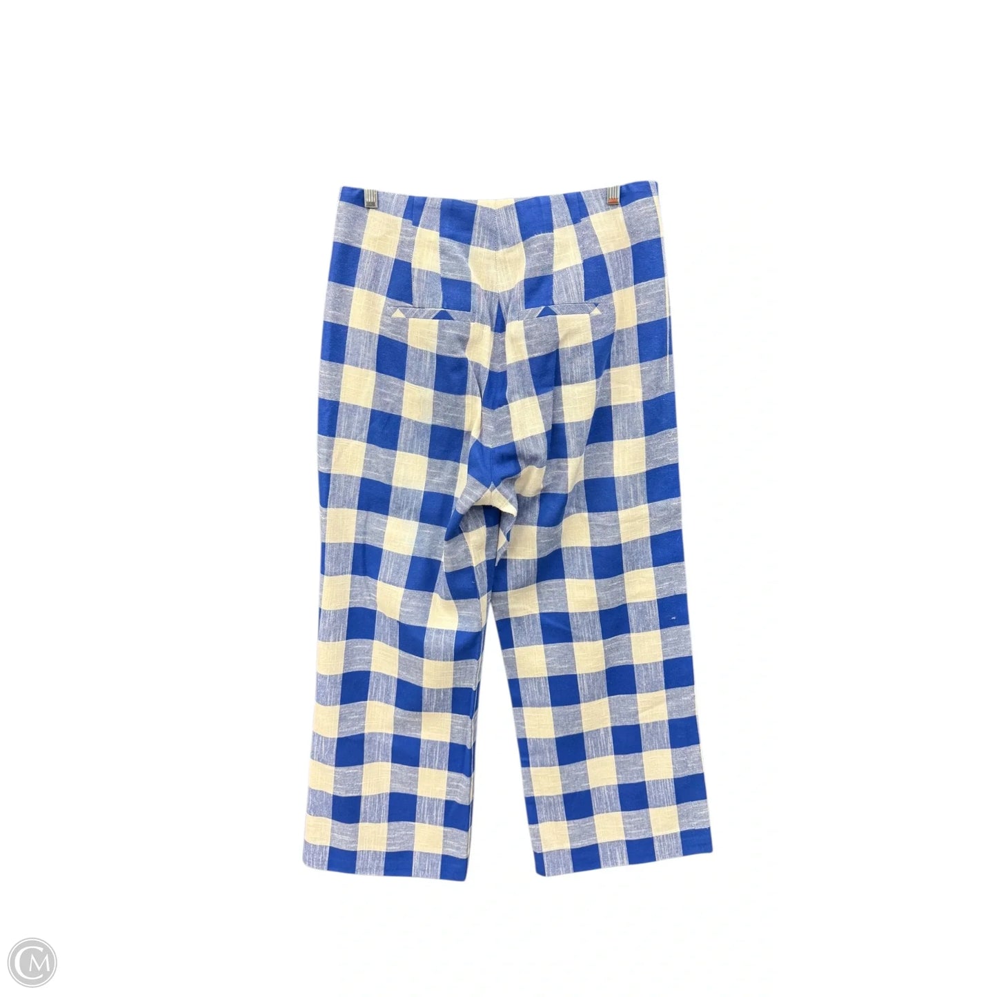 Pants Cropped By Veronica Beard In Checkered Pattern, Size: 10
